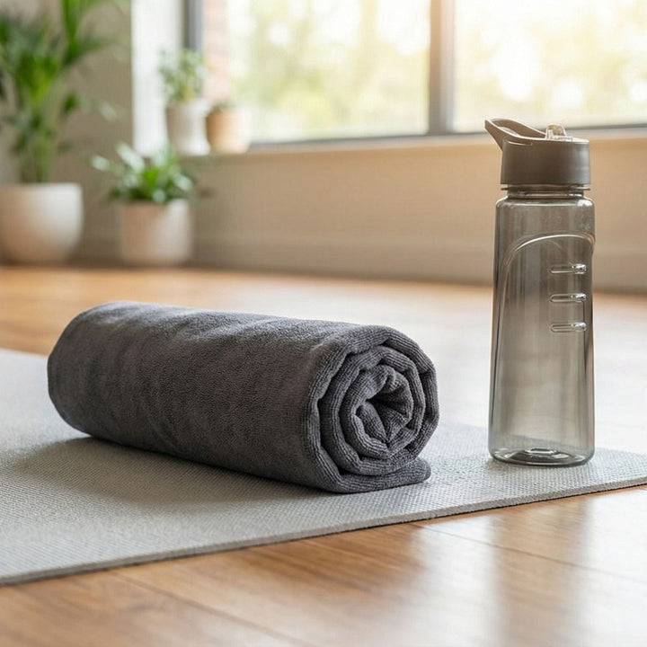 Micro-Pro Multi Purpose Towel Grey Microfibre Drying Cloth 120cm