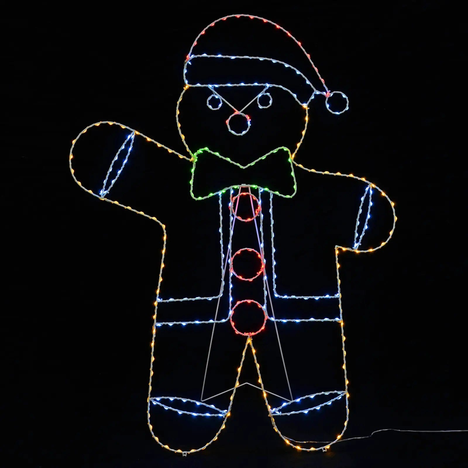 Buy Gingerbread Man Christmas Silhouette Light LED 120cm | XS Stock ...