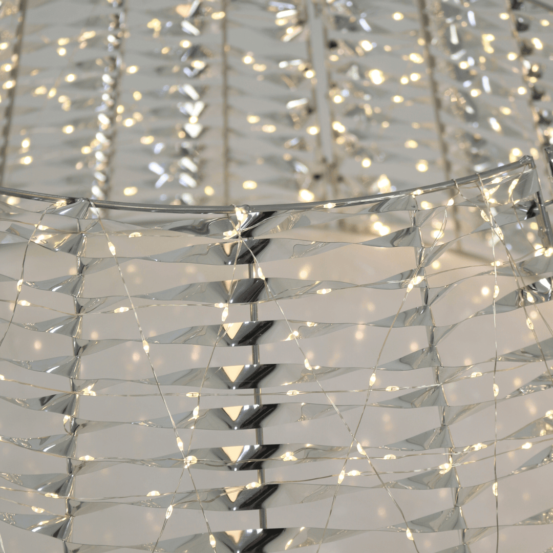 detail shot of tree skirt frame