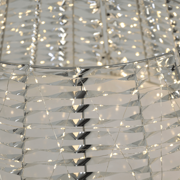 detail shot of tree skirt frame
