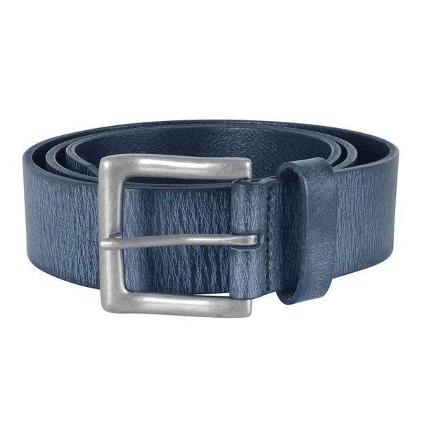 Sierra Azure Marco Mens Leather Belt 32 Inch - 44 Inch Blue / 32