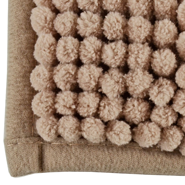 Step-Out Bath &amp; Shower Mat Shaggy Noodle Pile Fibre Non-Slip
