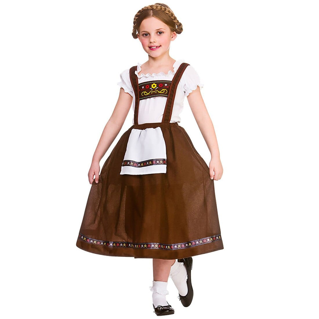 Bavarian Girl Fancy Dress Costume Germany National Dress M