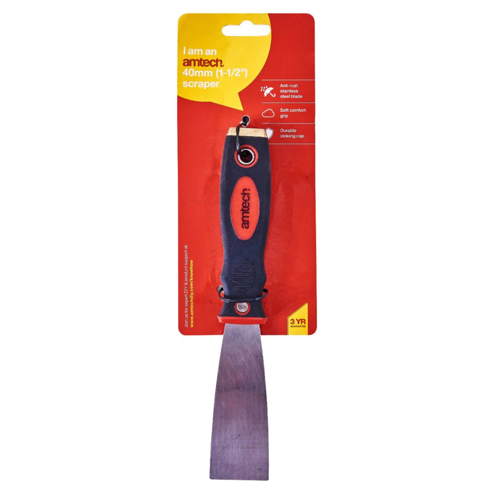 Rust Proof Scraper Buy Amtech Anti-Rust Stainless Steel Scraper | XS Stock – XS-Stock.co.uk