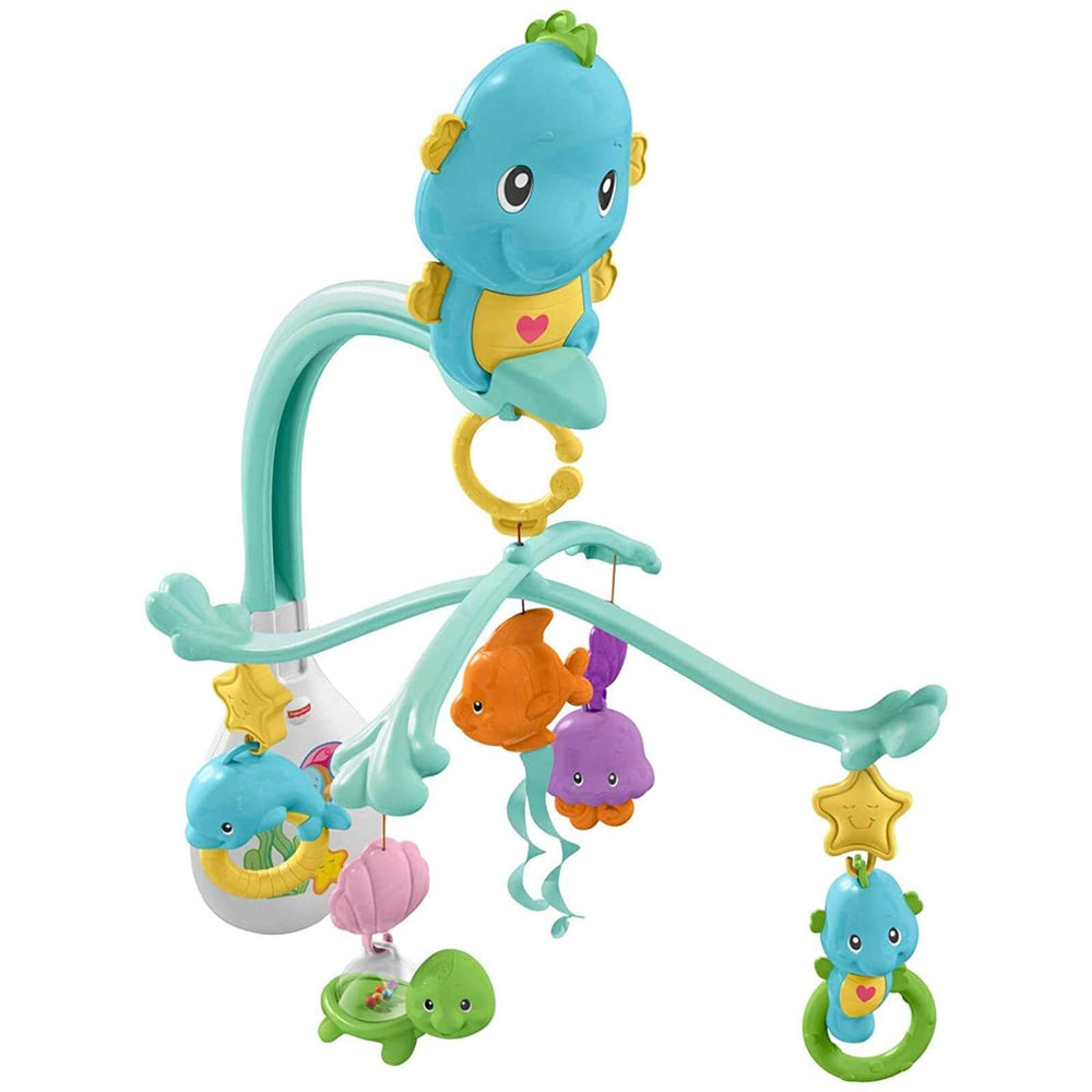 Fisher Price Soothe & Play Seahorse Mobile Music Rattle Toys
