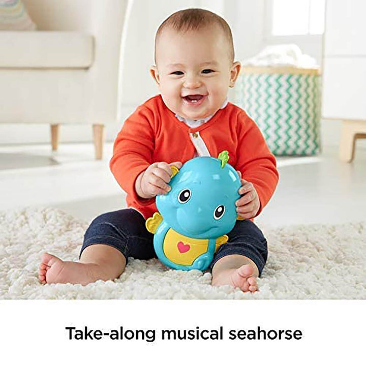 Fisher Price Soothe & Play Seahorse Mobile Music Rattle Toys