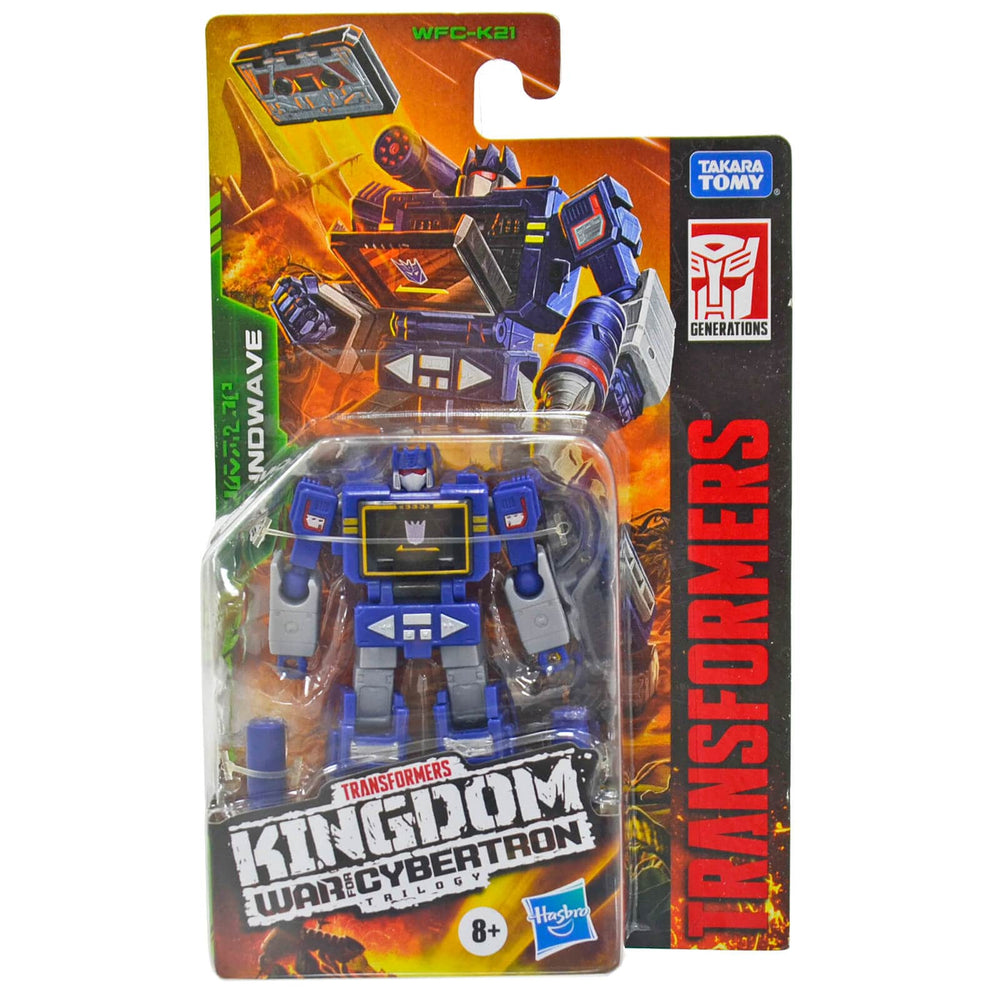 Transformers Cybertron Kingdom Action Figure Core Class 9cm Soundwave