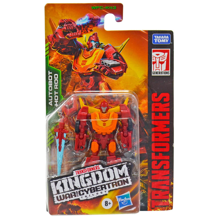 Transformers Cybertron Kingdom Action Figure Core Class 9cm Hot Rod