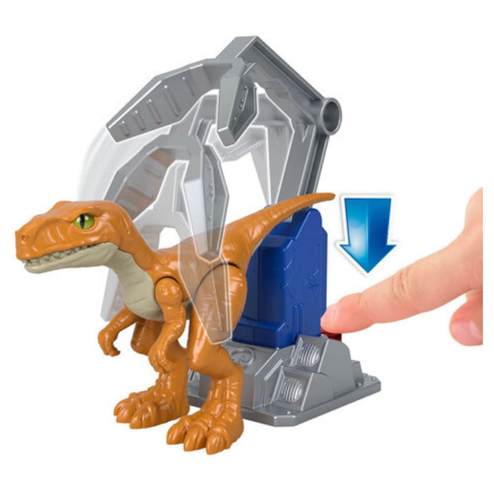 Imaginext Jurassic World Dominion Dinosaur Figure &amp; Harness