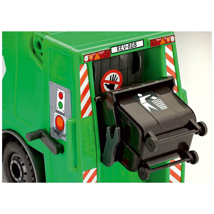 Bin Lorry &amp; Figure Revell Model Building Kit Level 1 Age 4+