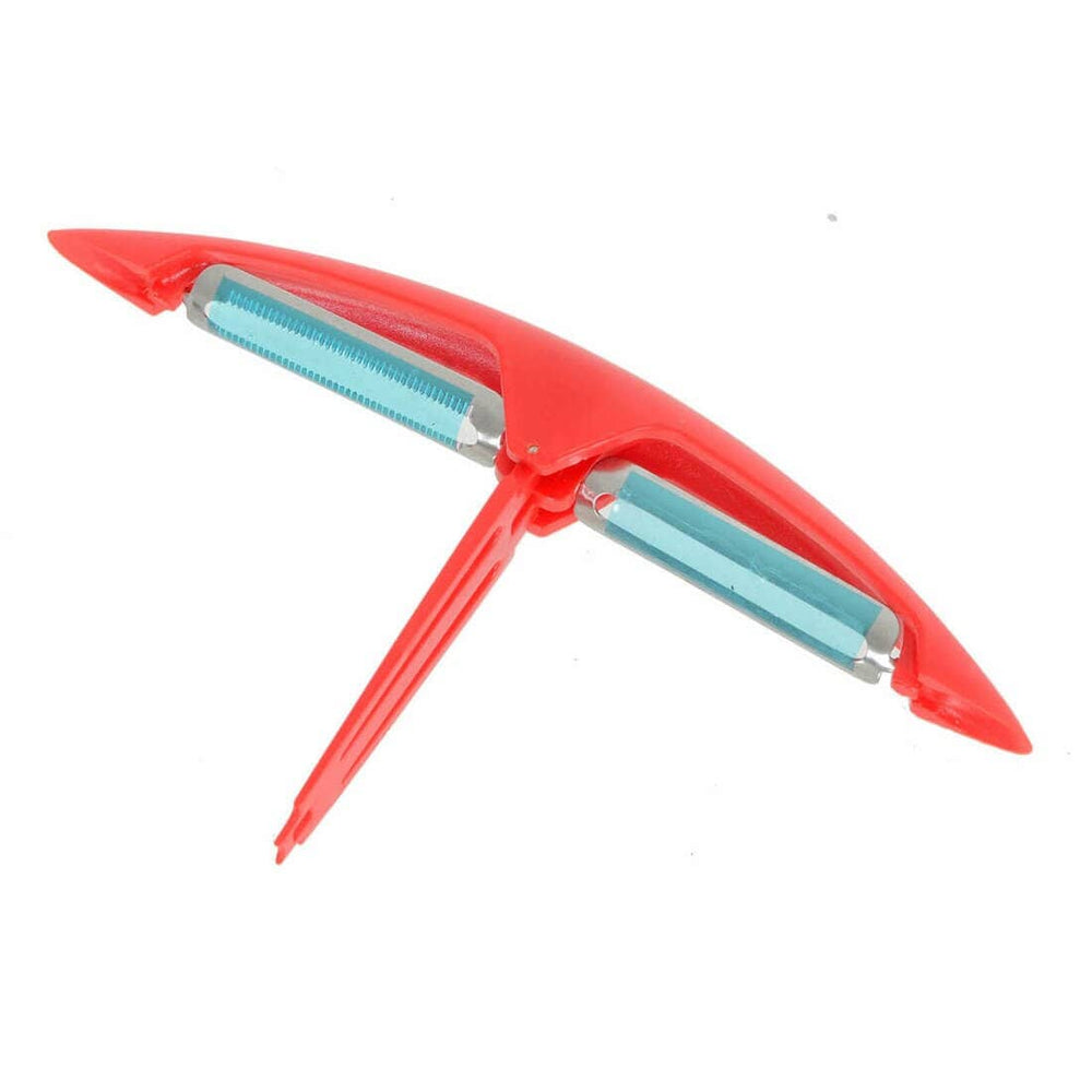 Mastrad Orka 2 in 1 Peeler Swivel Guard Serrated Blade
