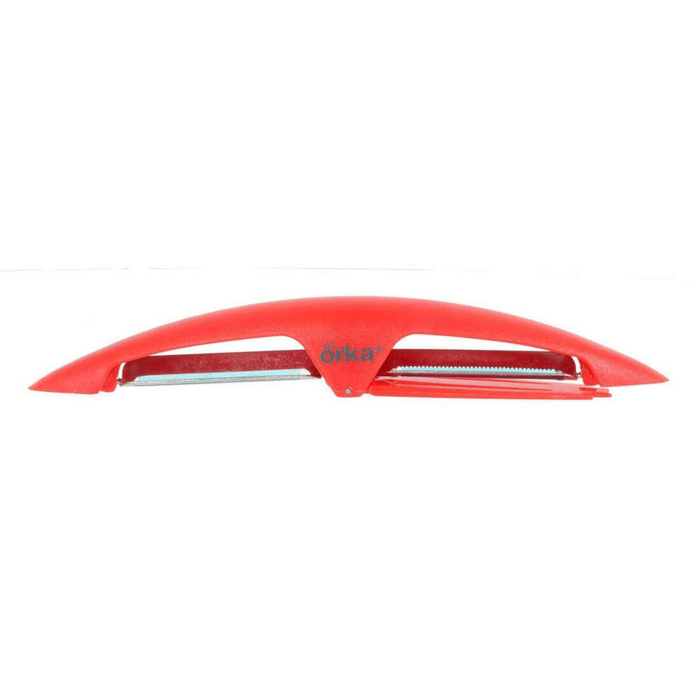 Mastrad Orka 2 in 1 Peeler Swivel Guard Serrated Blade