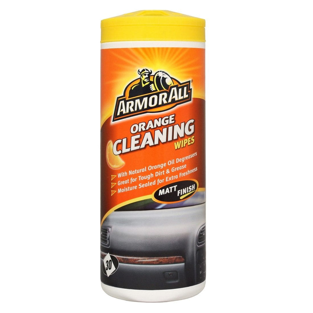 Orange Oil Degreaser Cleaning Wipes Car Interior Pack of 30
