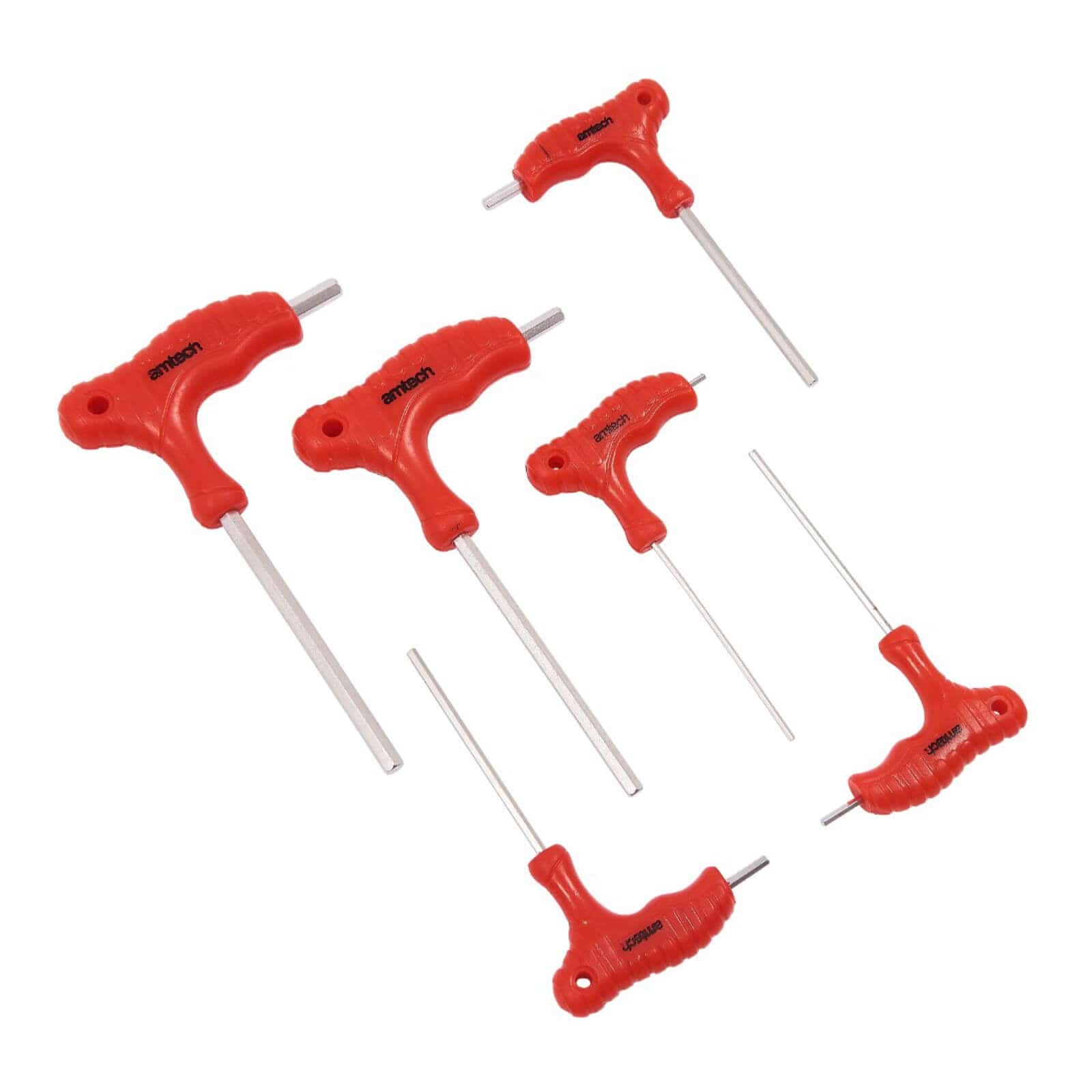 Buy Amtech 6 Piece T-Handle Hex Key Set | XS-Stock – XS-Stock.co.uk