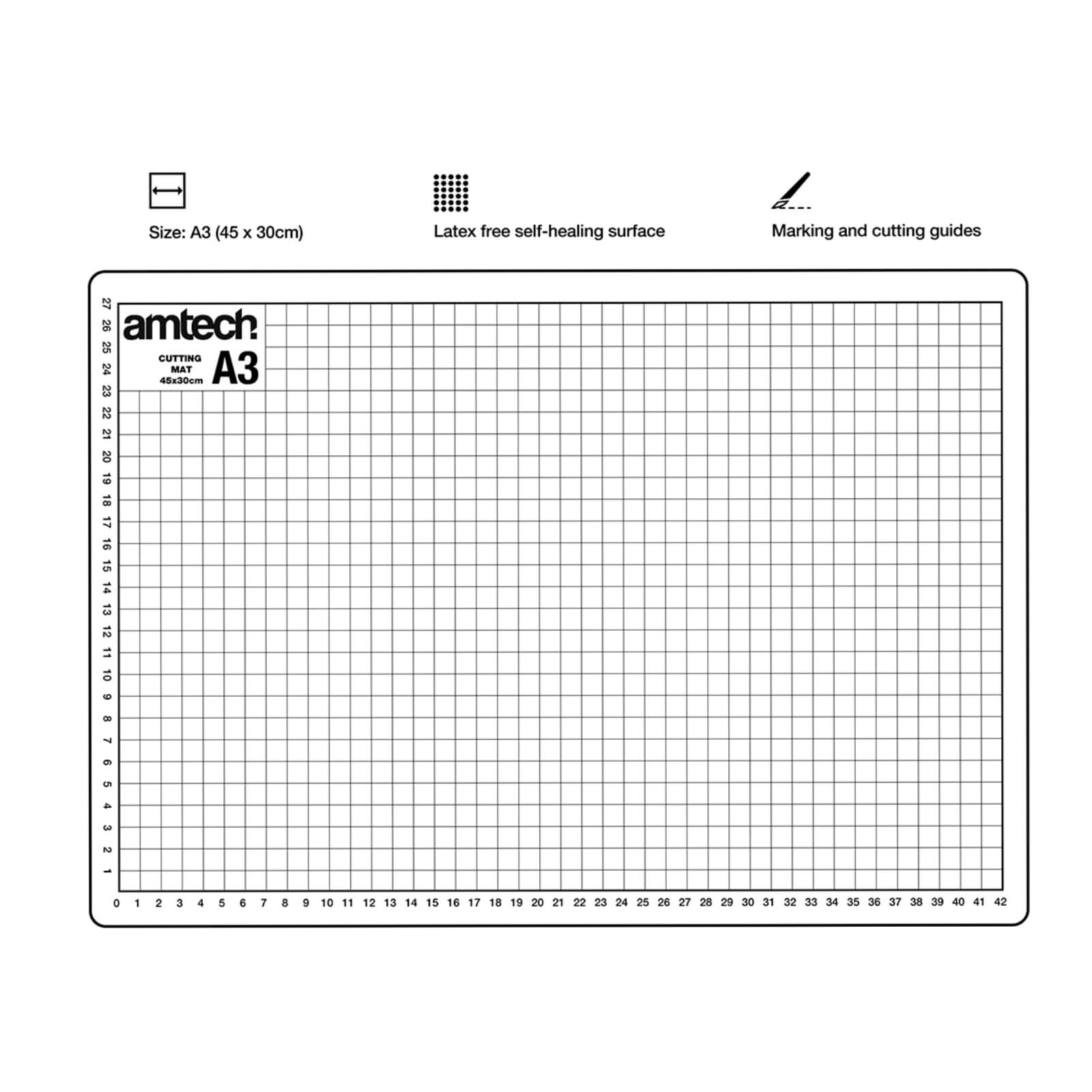 45 x 125cm non-slip grip mat - Amtech