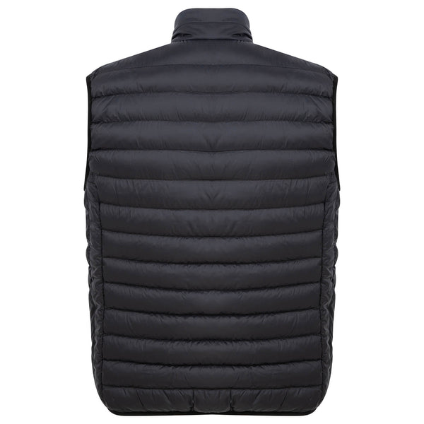 Tokyo Laundry Mens Yellin Puffer Body Warmer Gilet Fleece Lined Collar