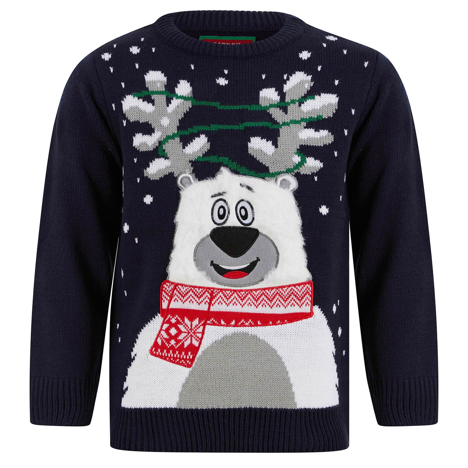 Bear christmas jumper on sale