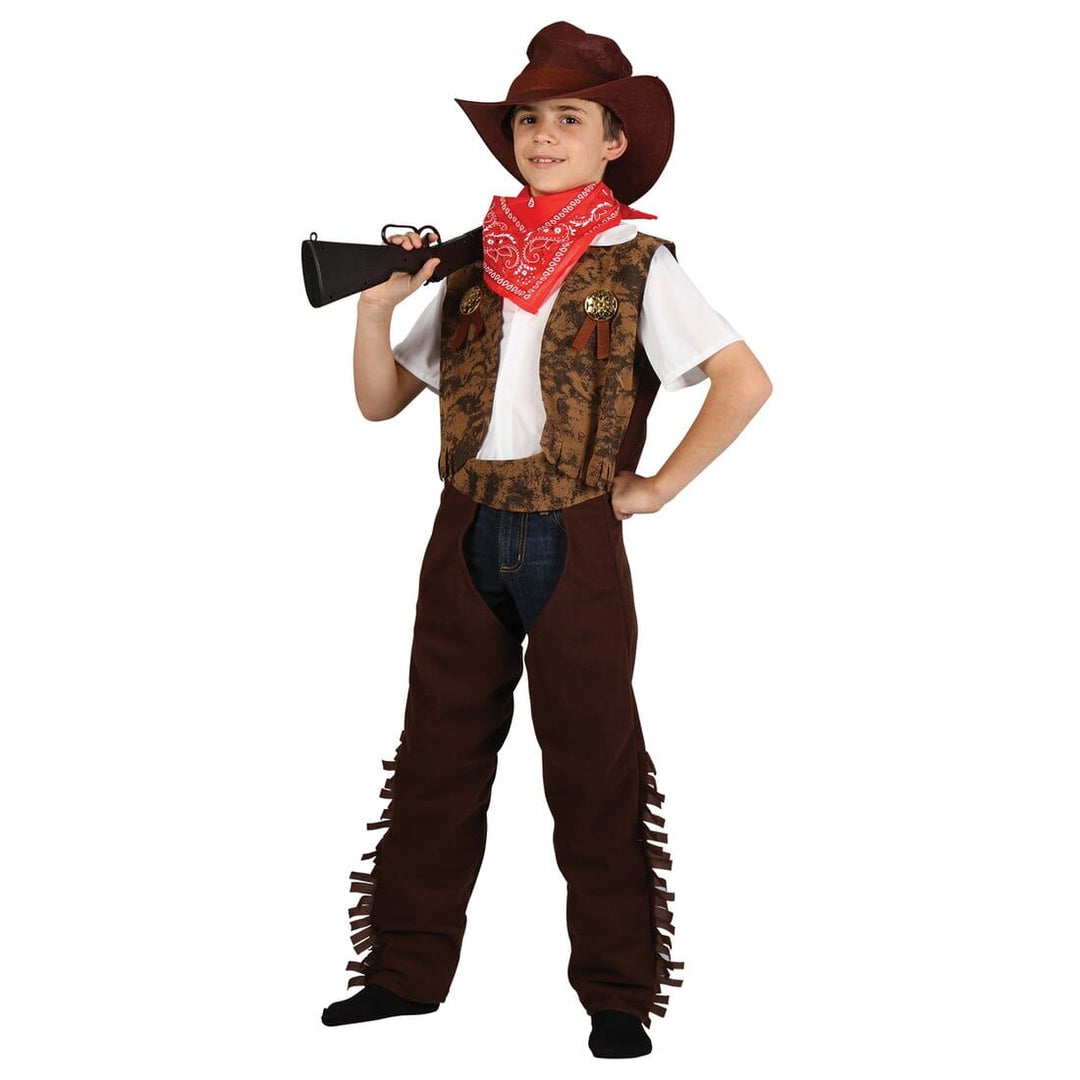 Boys Wild West Cowboy Sheriff Fight Halloween Costume L (8-10 years)