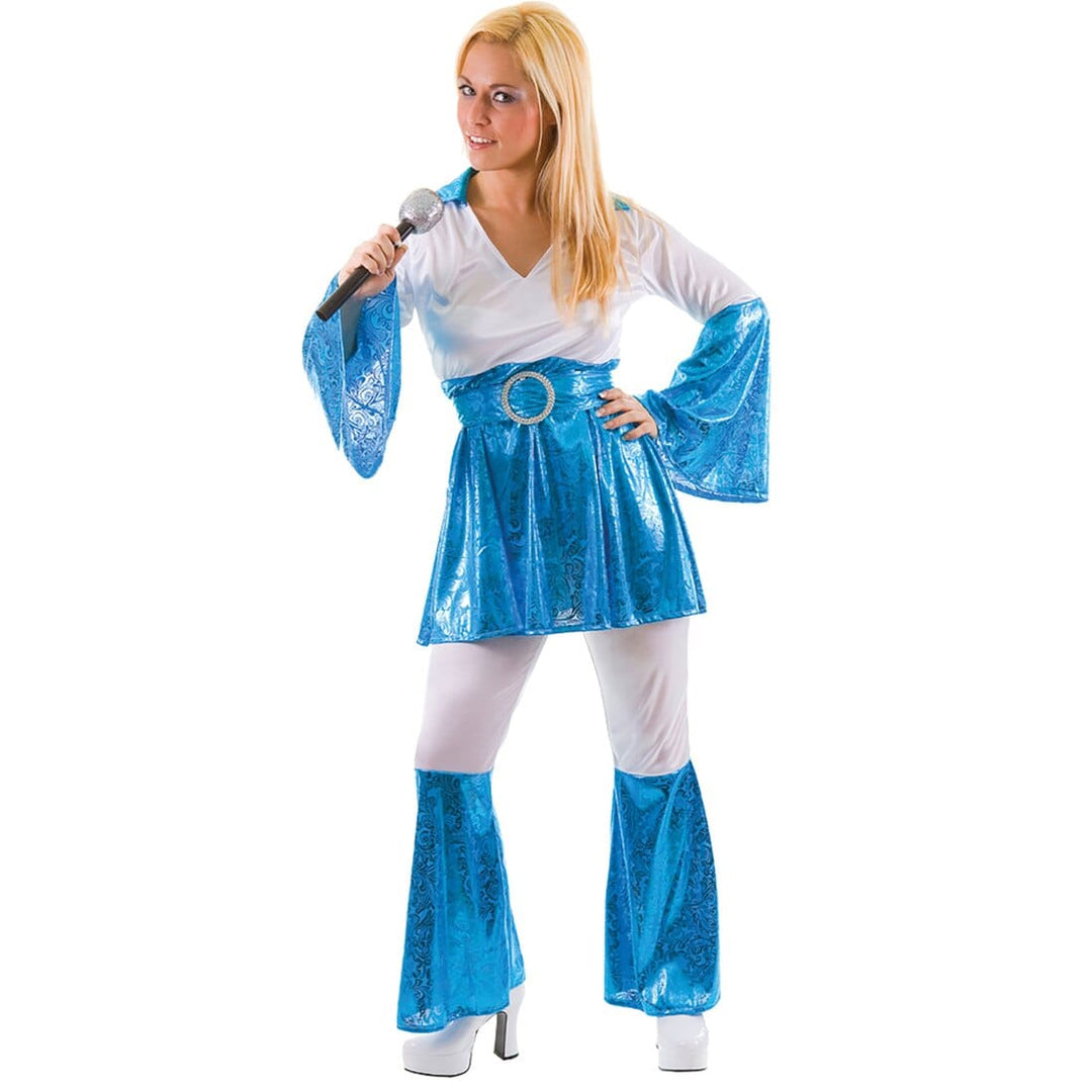 Womens Mamma Mia Fancy Dress Party Halloween Costume L (UK 18-20)