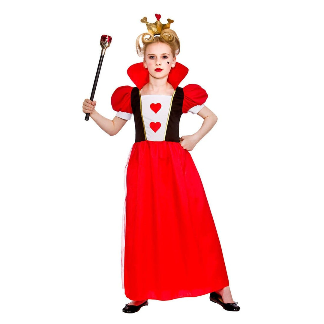 Girls Storybook Queen Fancy Dress Halloween Costume L (8-10 years)