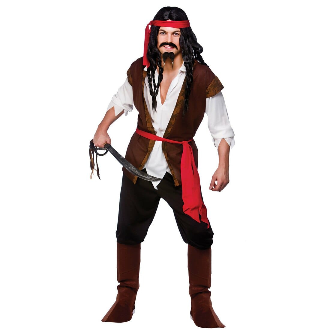 Caribbean Pirate Costume - Conquer the High Seas in Style!