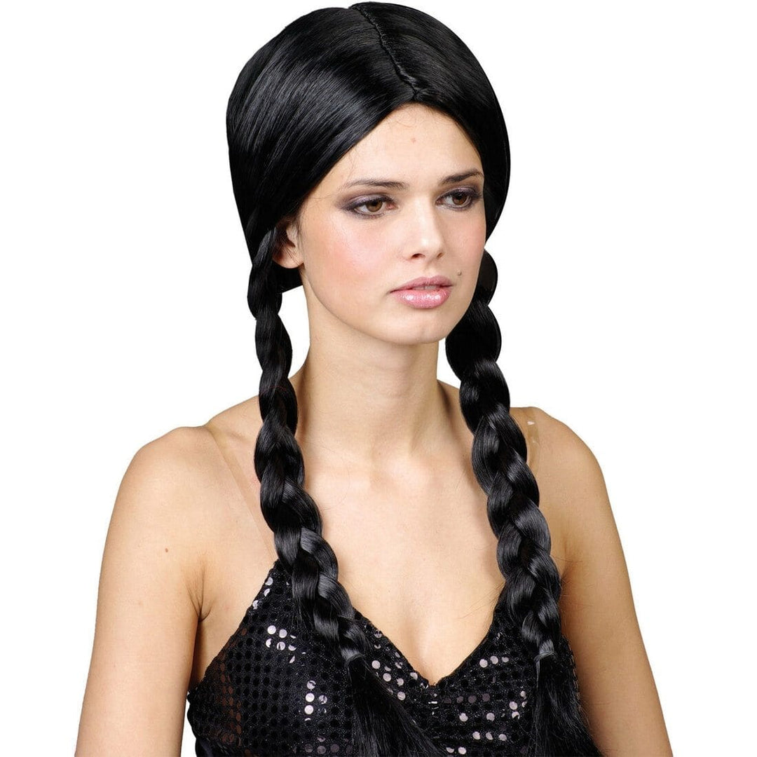 Black wig girl cheap