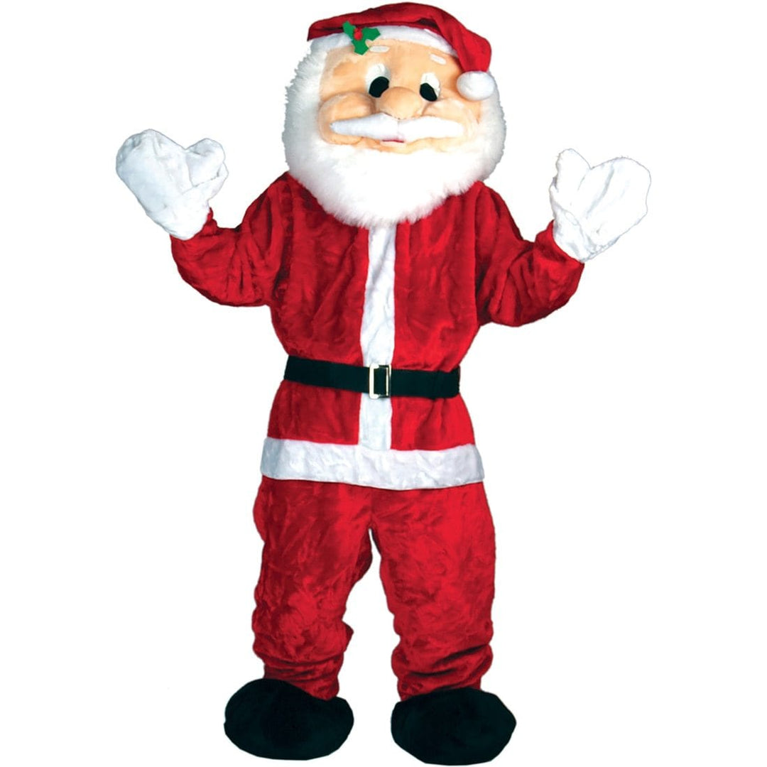Giant Santa Claus Mascot Fancy Dress Xmas Christmas Party