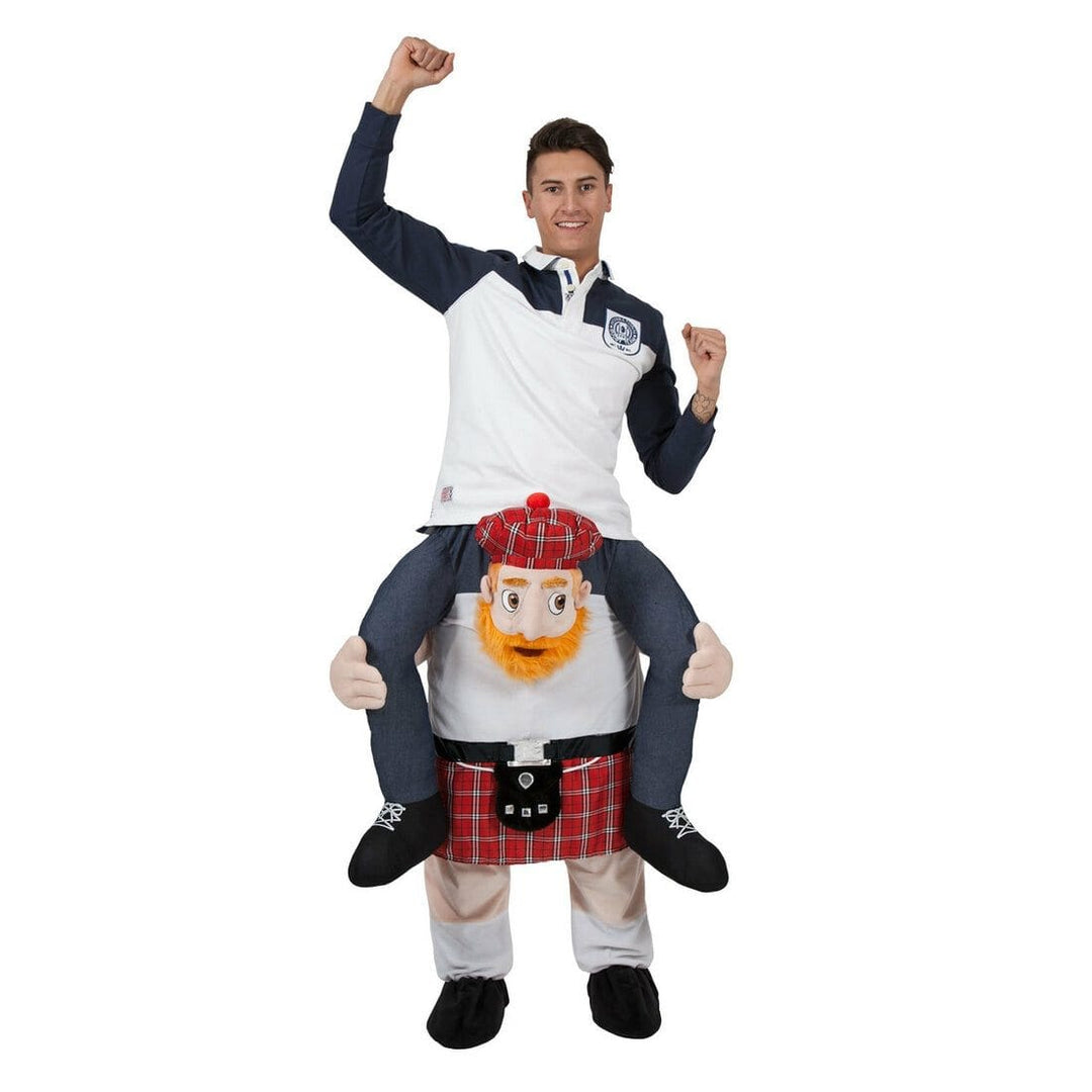 Adult Funny Carry Me Scotsman Halloween Fancy Dress Costume