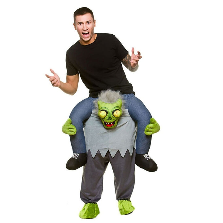 Adults Carry Me Zombie Costume Halloween Fancy Dress
