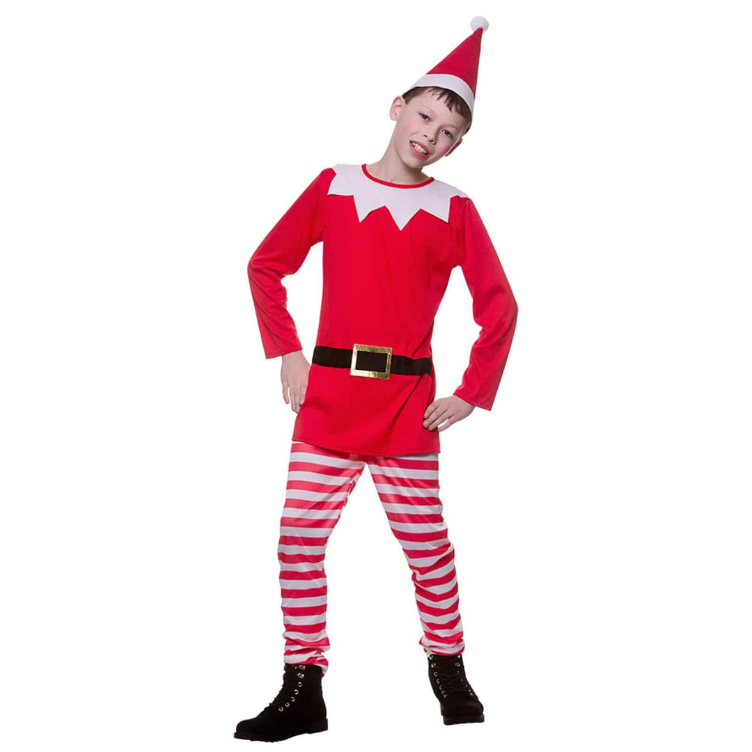 Buy Kids Naughty Elf Halloween Xmas Fancy Dress Costume XS Stock XS Stock