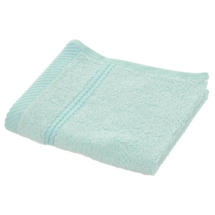 Bamboo Bliss Luxury 600gsm Bathroom Linen Range - Ice Blue Face Cloth