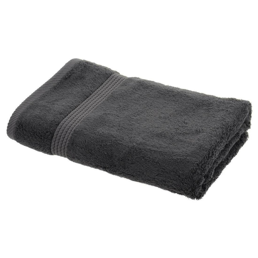 Bamboo Bliss Luxury 600gsm Bathroom Linen Range - Slate Grey Bath Towel