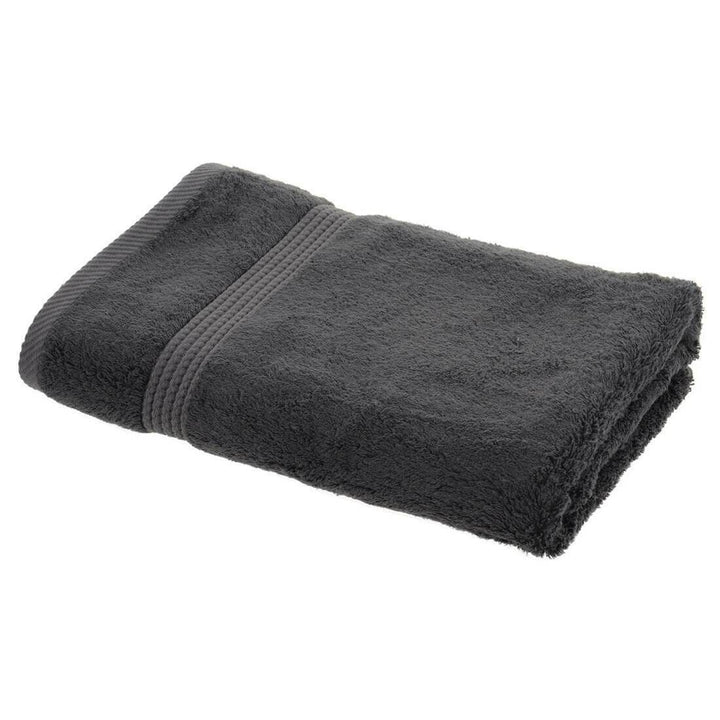 Bamboo Bliss Luxury 600gsm Bathroom Linen Range - Slate Grey Bath Towel