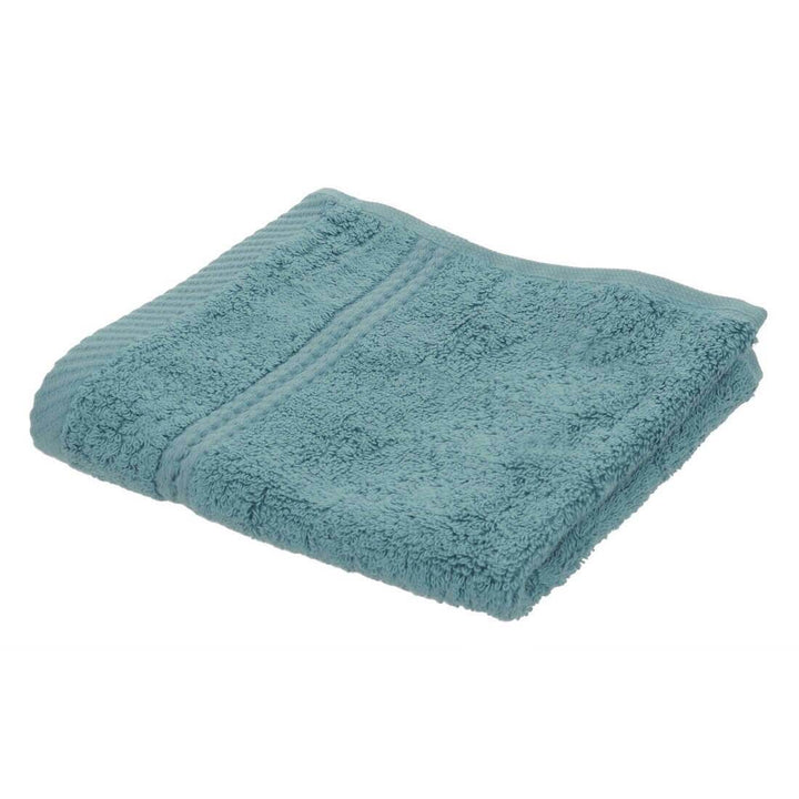 Bamboo Bliss Luxury 600gsm Bathroom Linen Range - Teal Face Cloth
