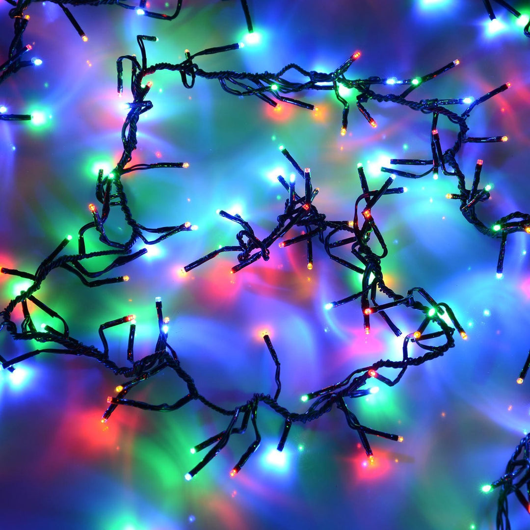 Multi Function Indoor & Outdoor Christmas Fairy Cluster Lights 360 / Multi