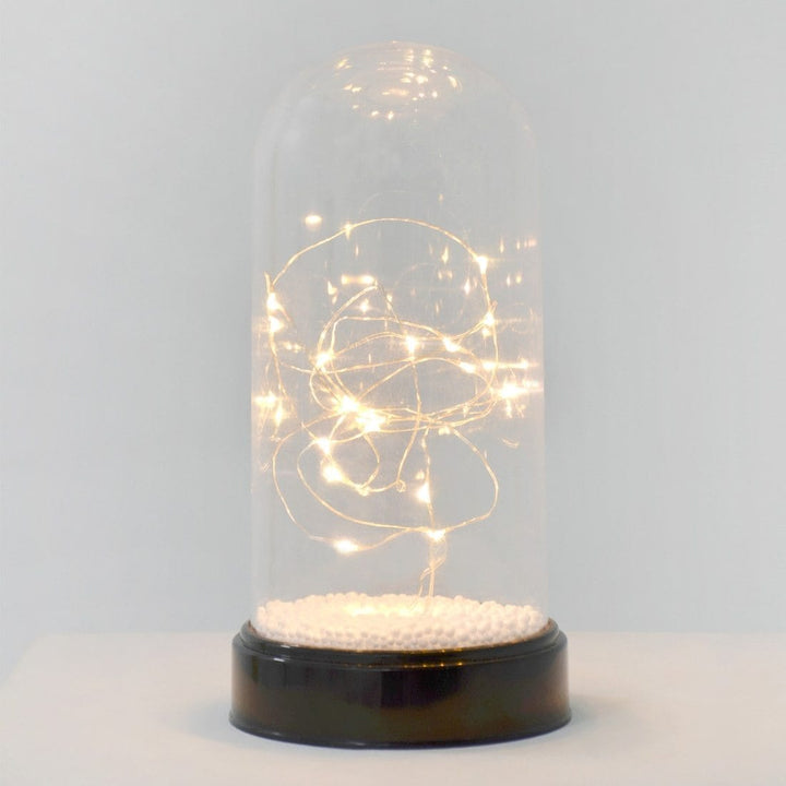 Pre Lit Dome Christmas Decoration Wire String Lights 22cm