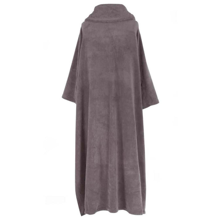 Luxurious Wrap Around Snuggle Blanket With Sleeves 137x180cm Eiffel Tower