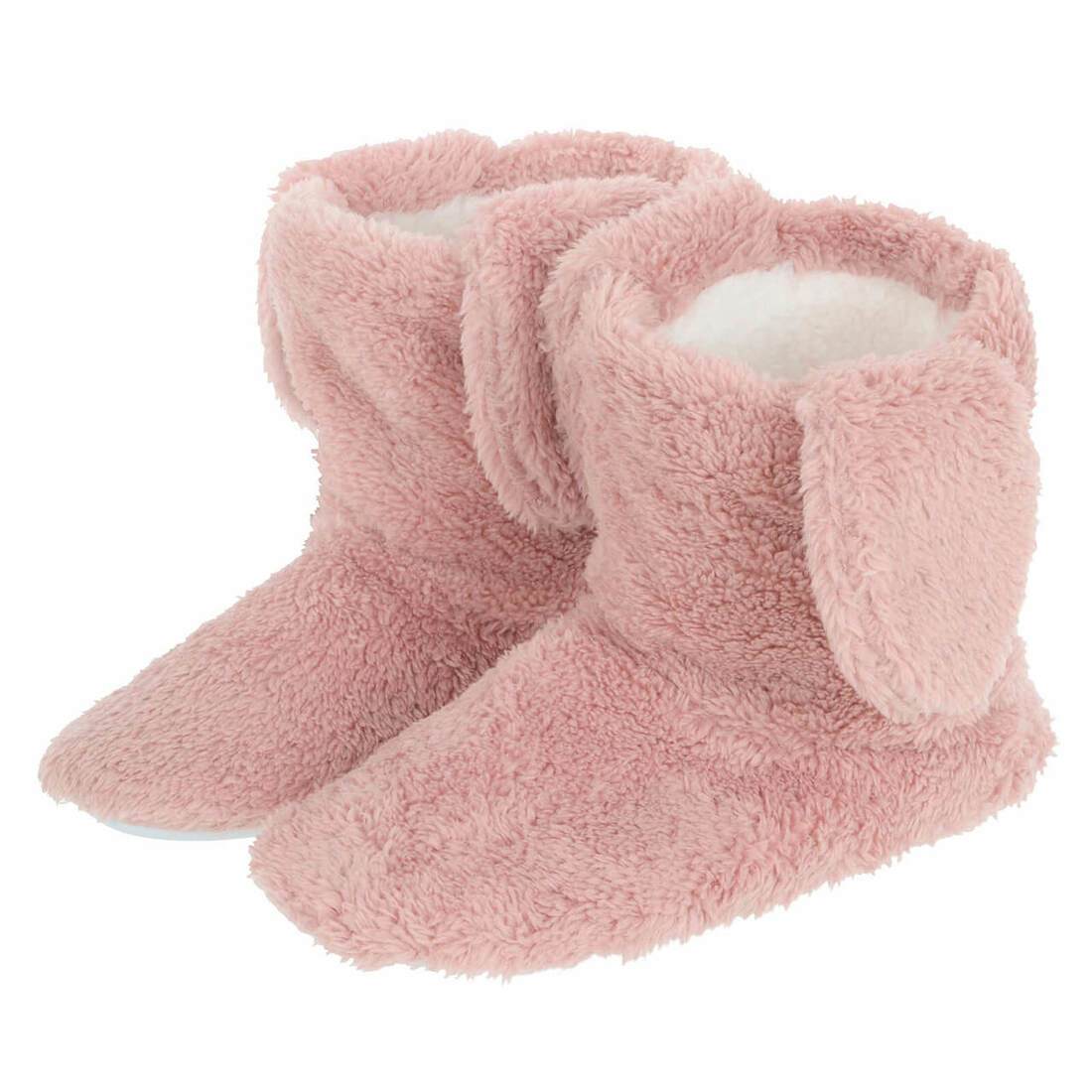 Pink sherpa bootie discount