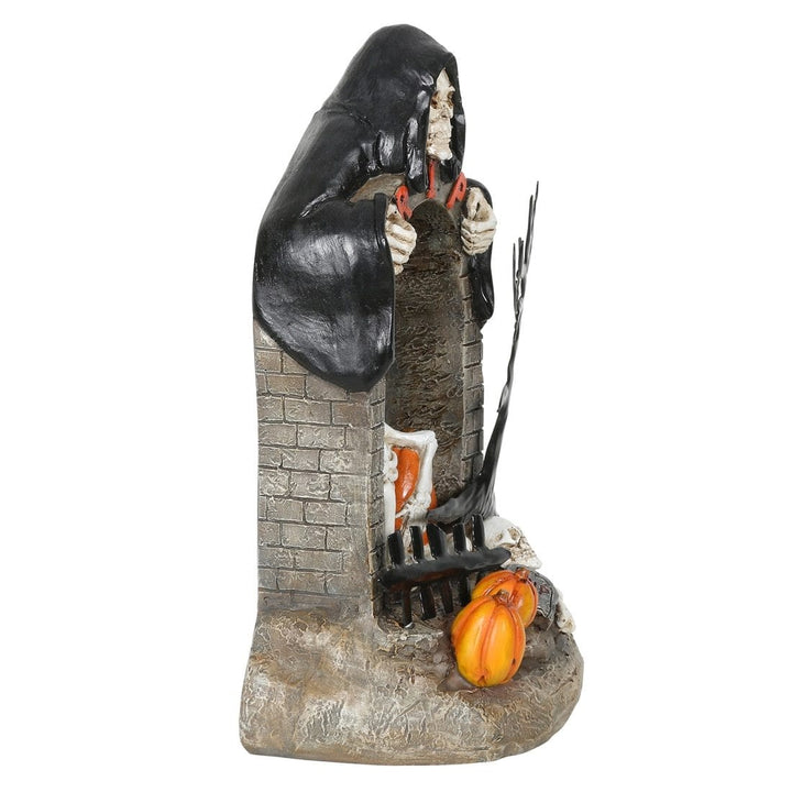 Light Up Halloween Decoration RIP Grim Reaper Skeleton