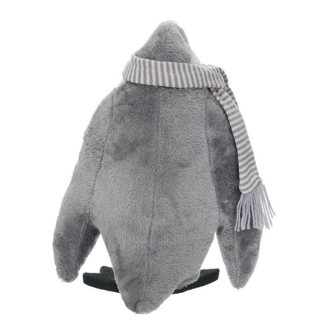 Standing Plush Emperor Penguin Christmas Novelty Decoration 36cm
