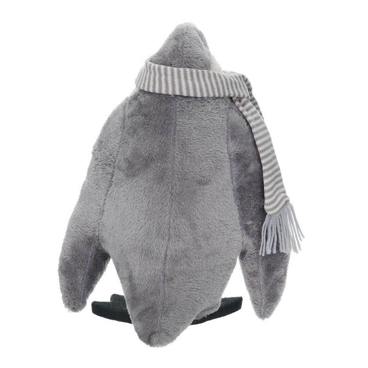 Standing Plush Emperor Penguin Christmas Novelty Decoration 36cm