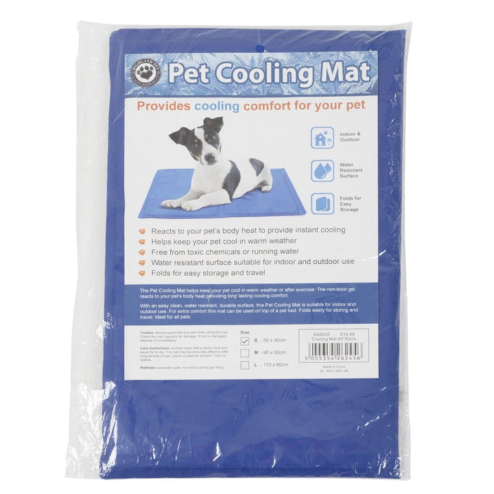 Highland Pet Wipe Clean Pet Cooling Mat Safe Non-Toxic Gel S