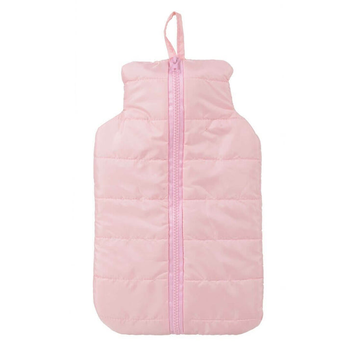 Hodge &amp; Hodge Padded Jacket Hot Water Bottle 2 Litre Pink