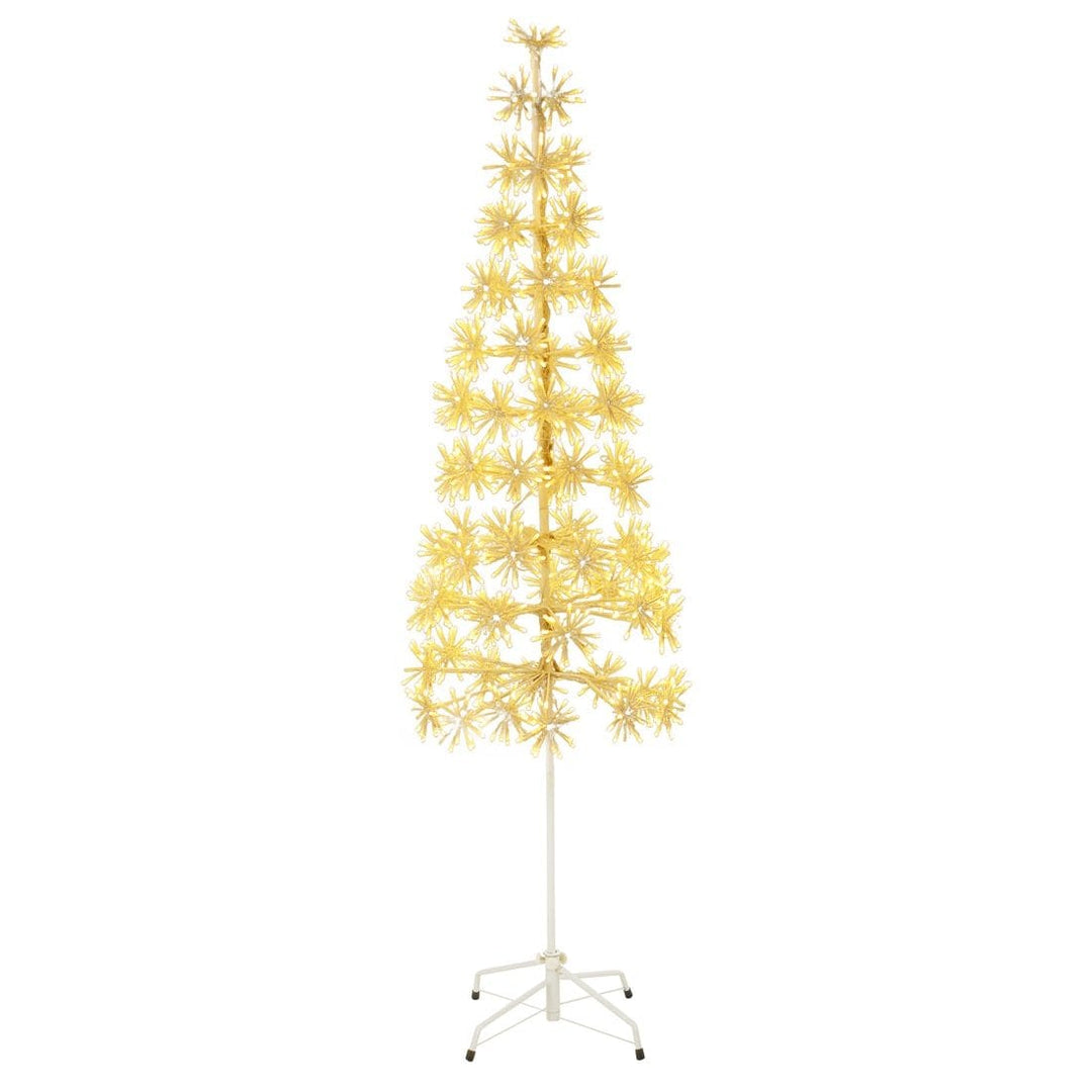 5ft Twinkling LED Cluster Christmas Tree With White Frame