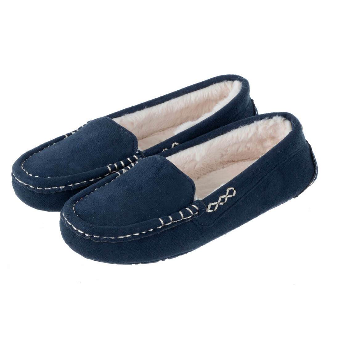 Womens fur moccasins cheap