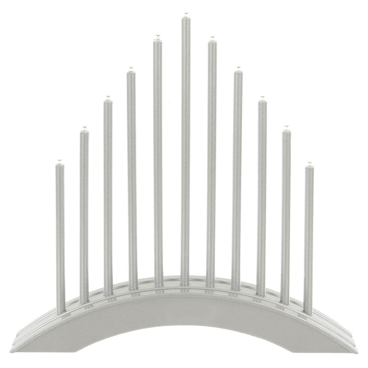 11 Light Christmas Candle Bridge Arch Warm White LED 30cm