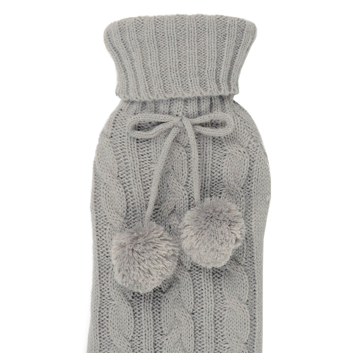 Hodge &amp; Hodge 72cm Long Hot Water Bottle Knitted Cover 2L