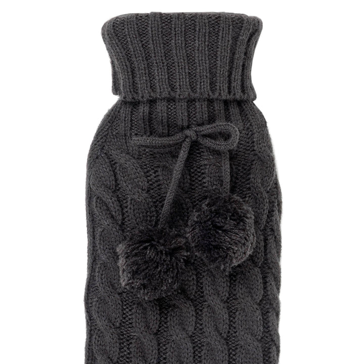 Hodge &amp; Hodge 72cm Long Hot Water Bottle Knitted Cover 2L
