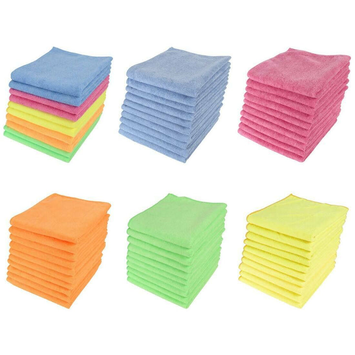 Microfibre Home Kitchen Car Valeting Dusters Cleaning Cloths