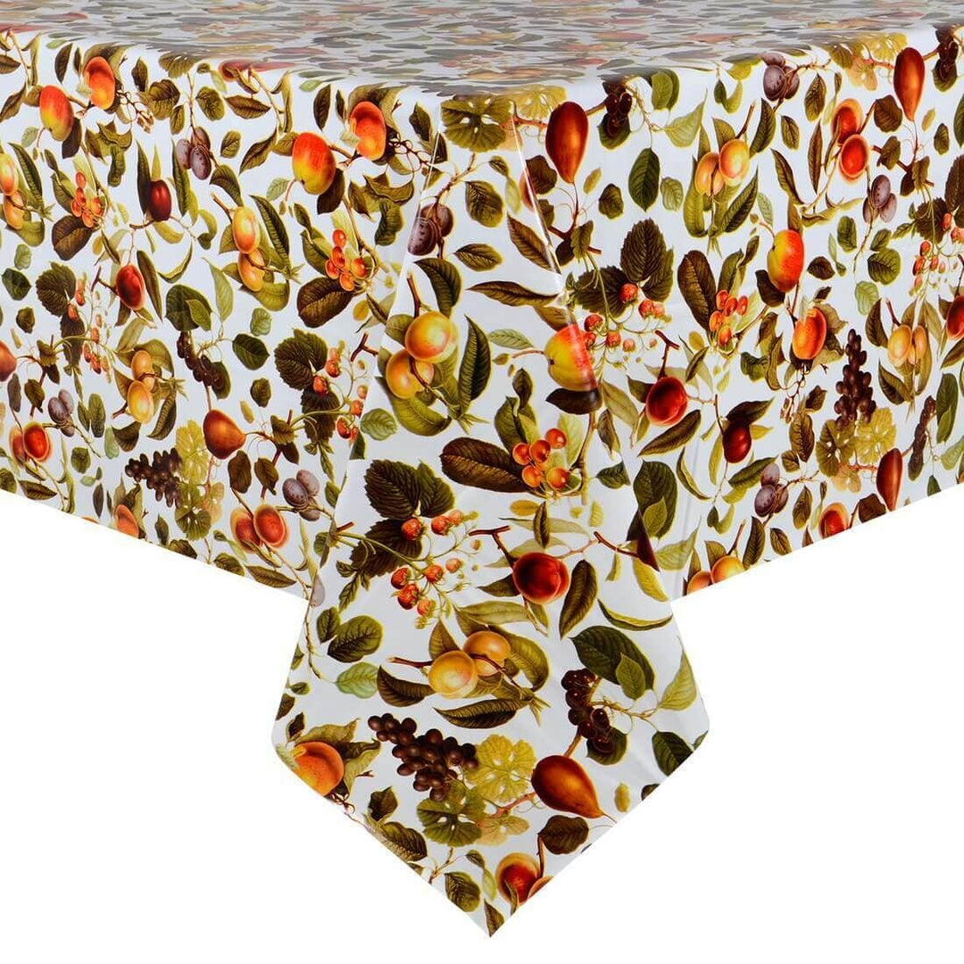 Fruit Design Large Tablecloth Wipe Clean PVC Vinyl Table Cover